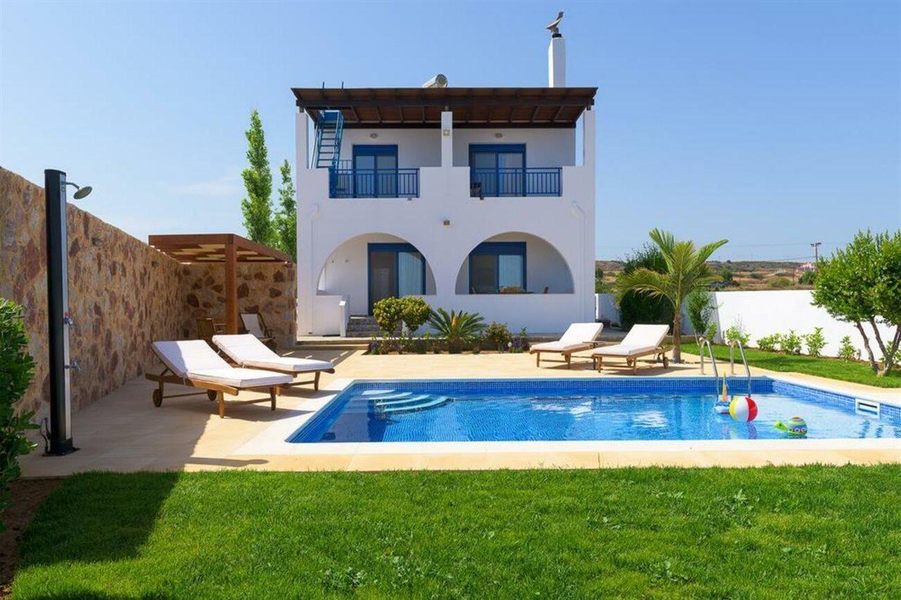 Villa Deep Blue Lakhaniá Exterior foto