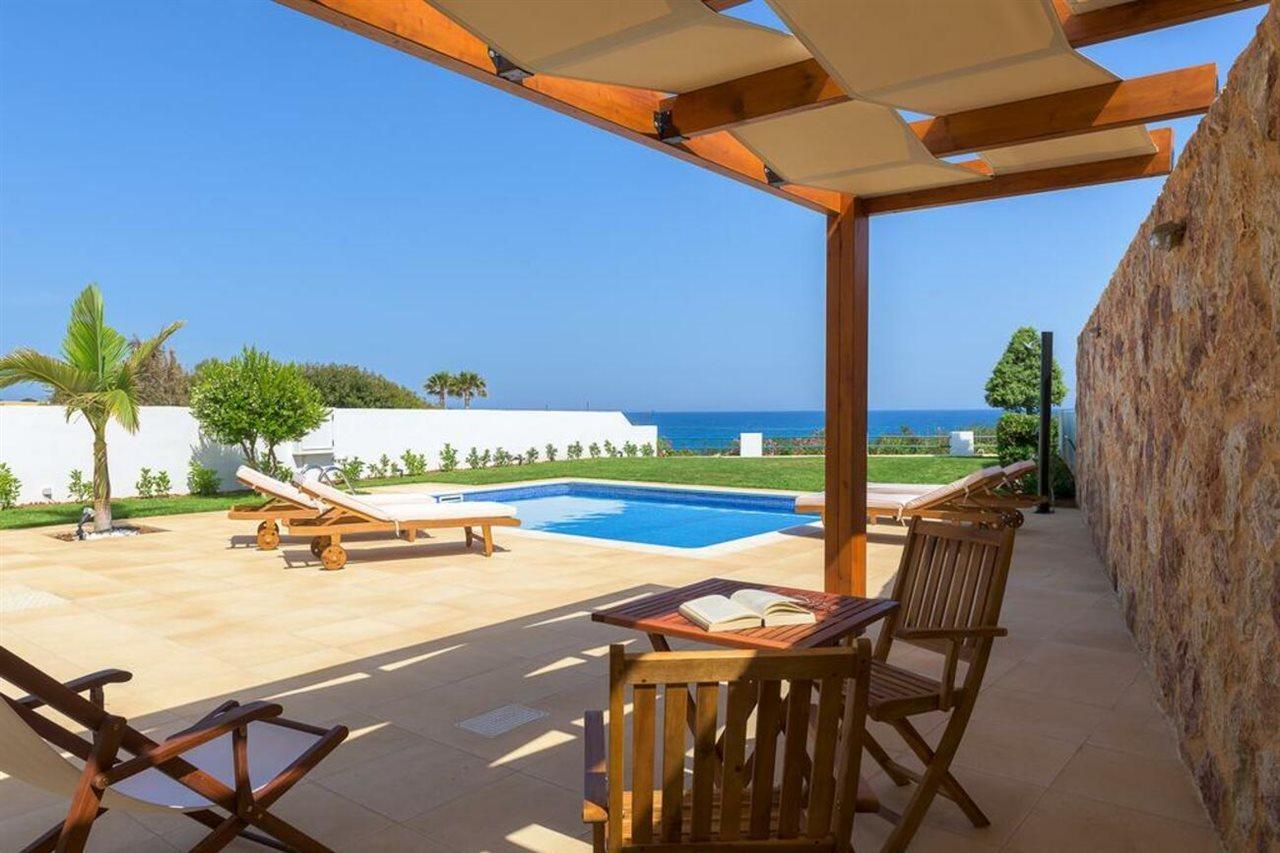 Villa Deep Blue Lakhaniá Exterior foto