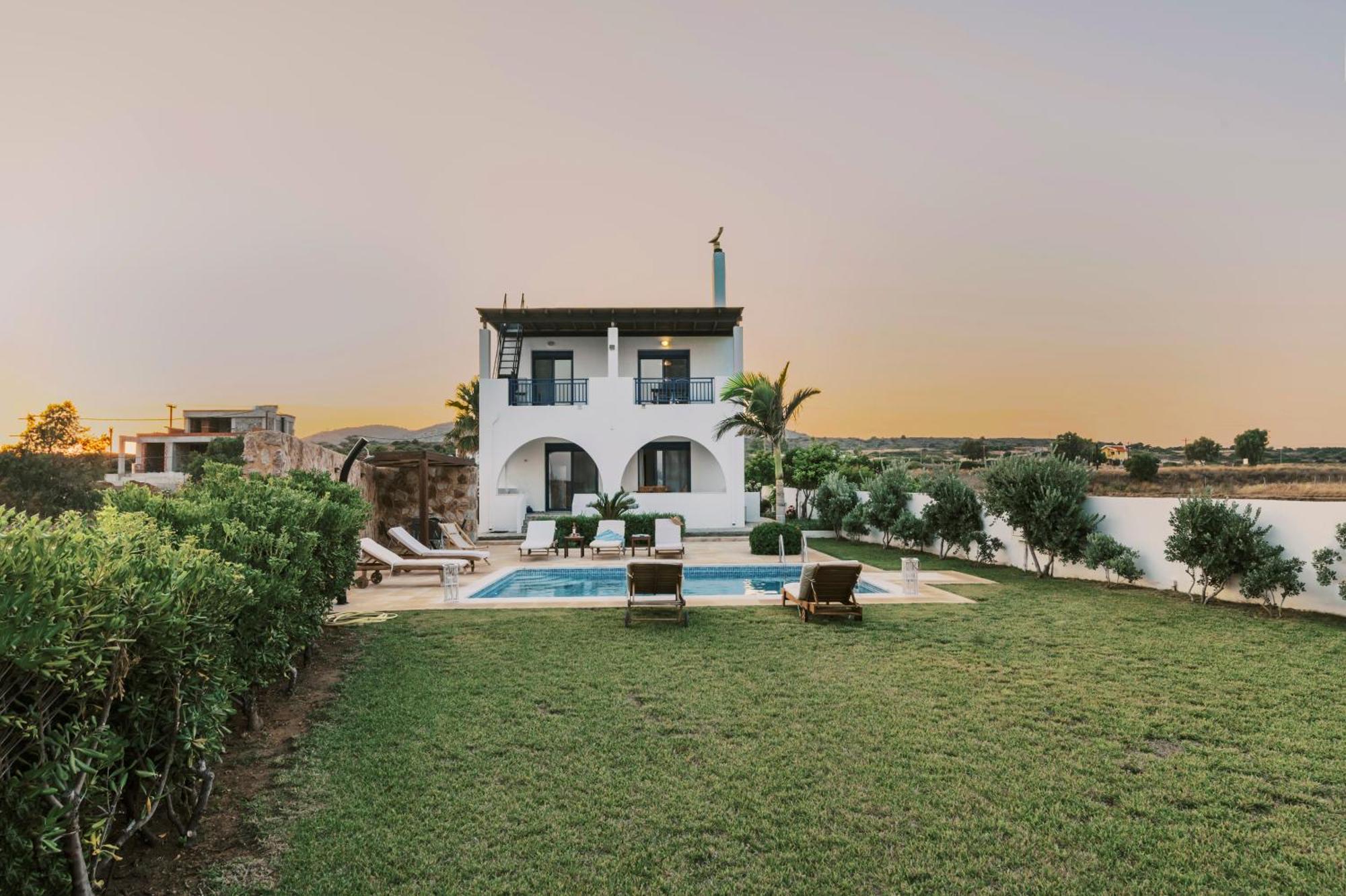 Villa Deep Blue Lakhaniá Exterior foto