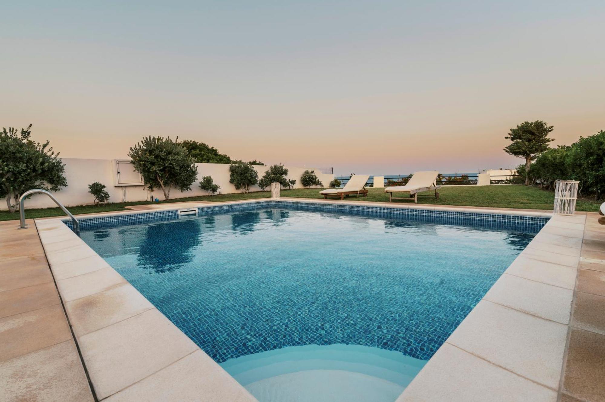 Villa Deep Blue Lakhaniá Exterior foto
