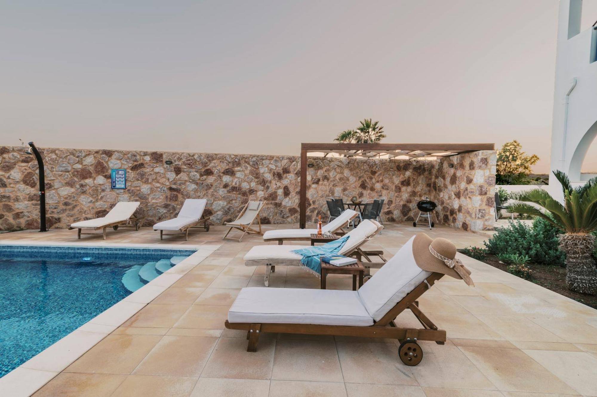 Villa Deep Blue Lakhaniá Exterior foto
