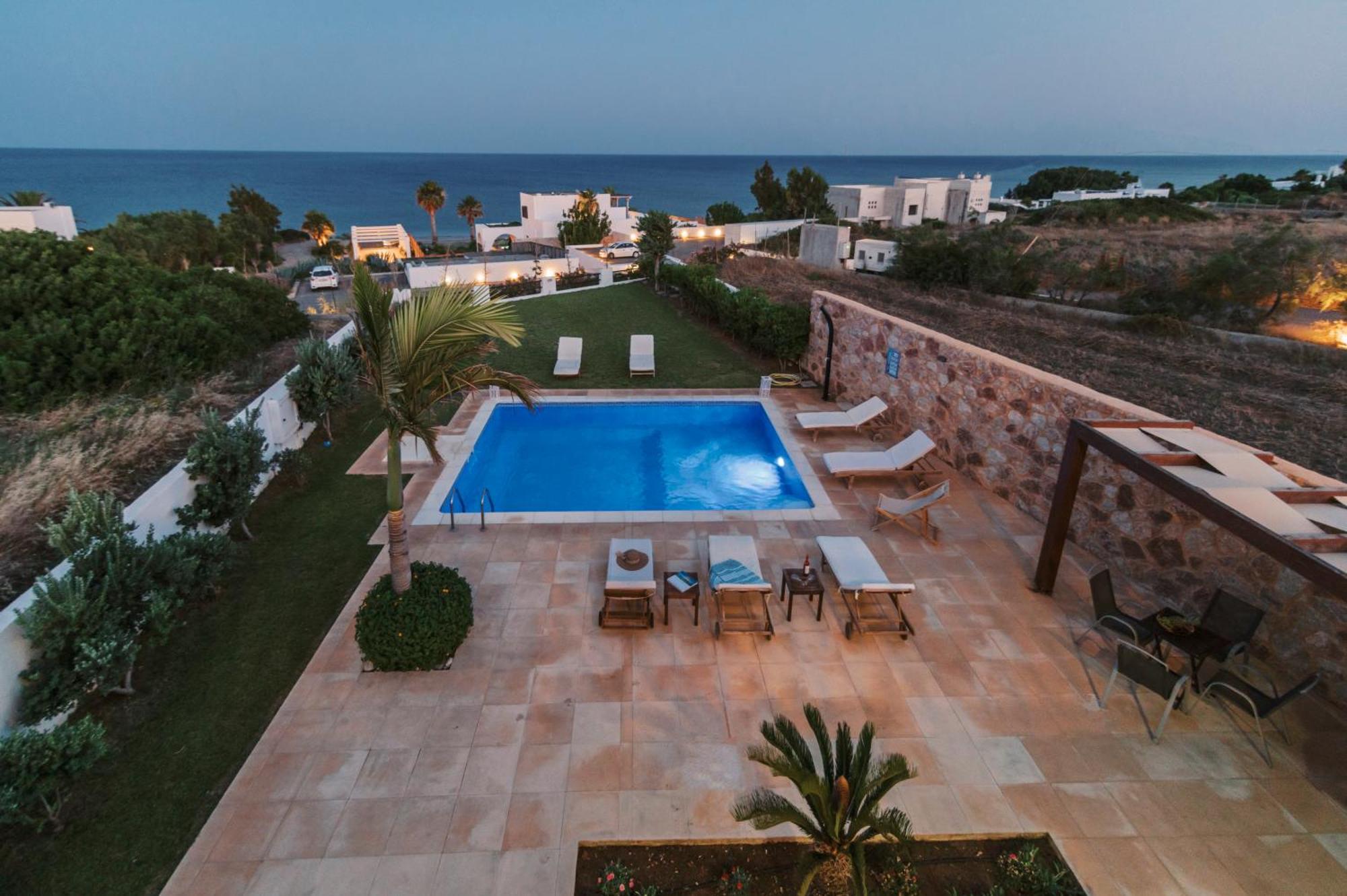 Villa Deep Blue Lakhaniá Exterior foto