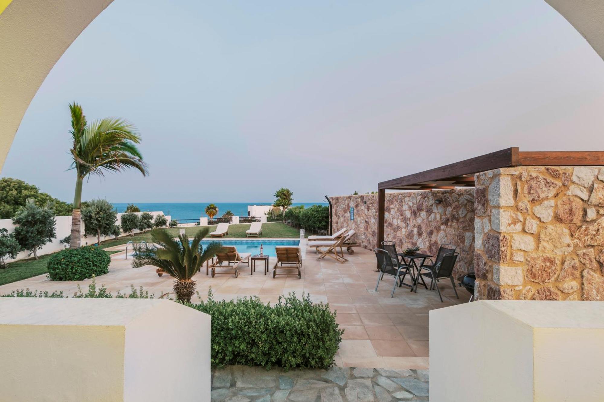 Villa Deep Blue Lakhaniá Exterior foto